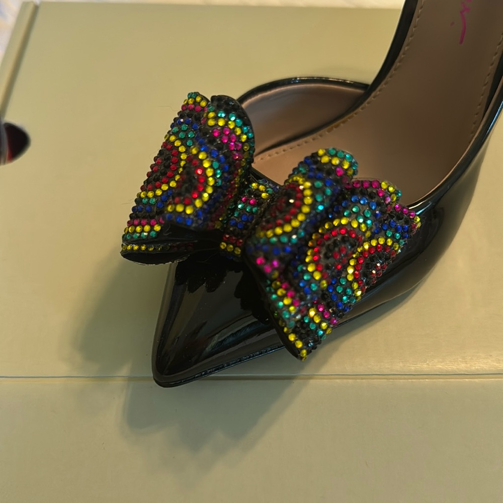 Betsey Johnson Floral Multi Pumps